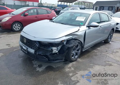 2025 Honda Accord Hybrid Ex-L from USA, damaged, VIN 1HGCY2F65SA036309